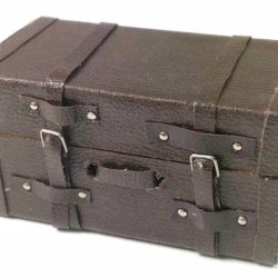 Cassa in simil pelle scala 1/10 per scaler