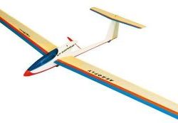 Aerofly moto aliante 2550mm balsa kit