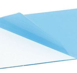 PLASTICA TRASPARENTE 50x25cm 1,0mm SPESSORE PER CAPPOTTINE