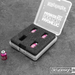 Kit di magneti 4pz 1/10 pink per forare le carrozzerie