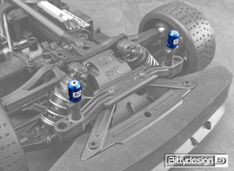 Kit di magneti 4pz neri 1/8 per forare le carrozzerie