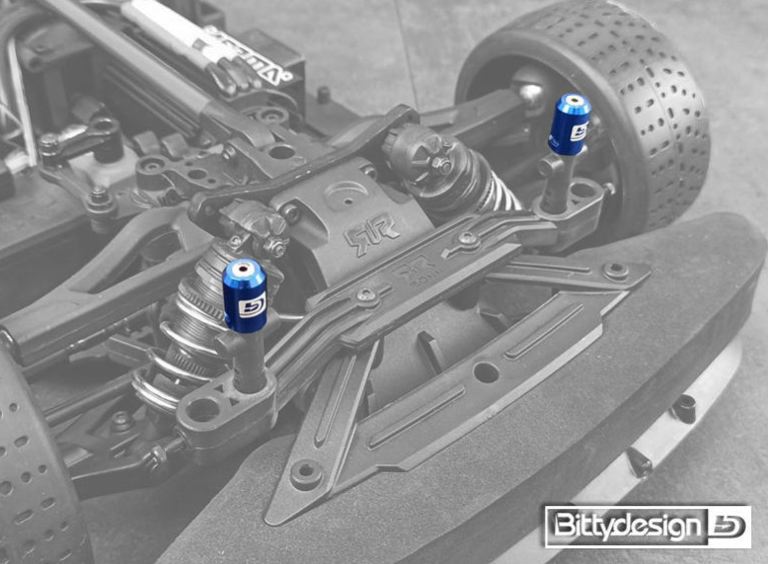 Kit di magneti 4pz rossi 1/8 per forare le carrozzerie