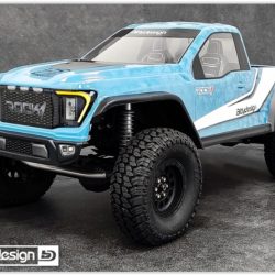 Carrozzeria ROCK1 per 313mm (12,3) Rock Crawler, Pre-tagliata