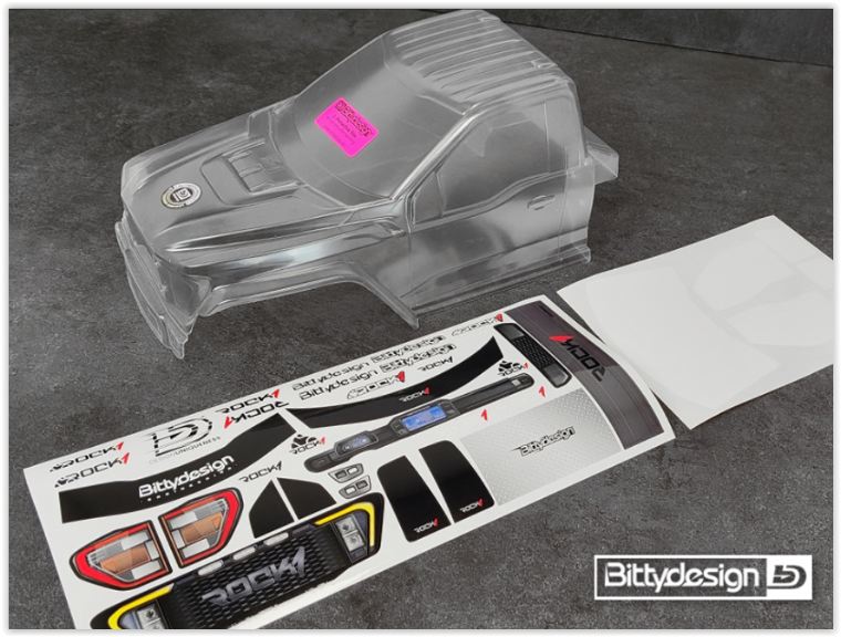 Carrozzeria ROCK1 solo cabina per Rock Crawler, Pre-tagliata