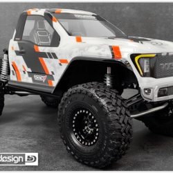Carrozzeria ROCK1 solo cabina per Rock Crawler, Pre-tagliata