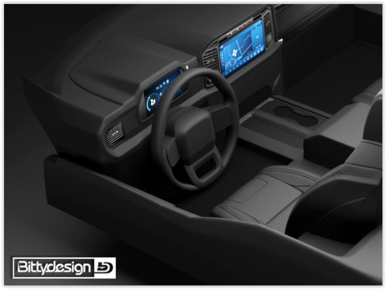 Volante per cockpit interno carrozzeria ROCK1 1/10