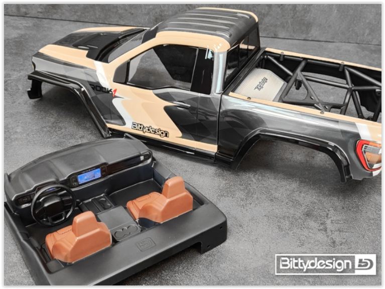 Carrozzeria ROCK1 per Vanquish VS4-10 Phoenix/Fordyce 1/10 Rock Crawler