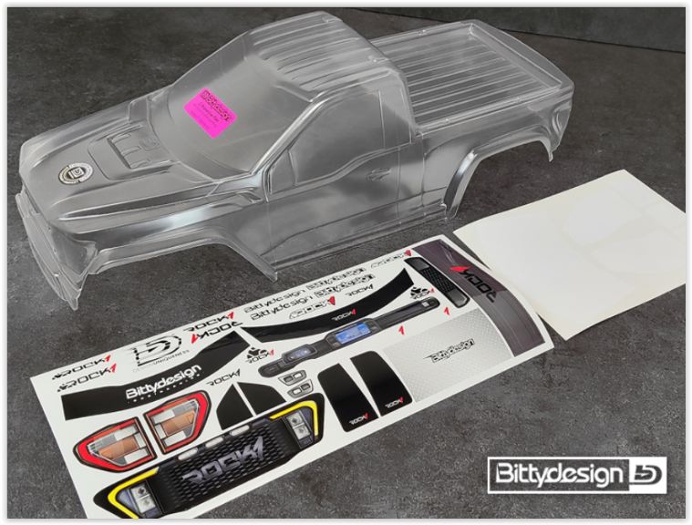 Carrozzeria ROCK1 per 313mm (12,3) Rock Crawler, Pre-tagliata