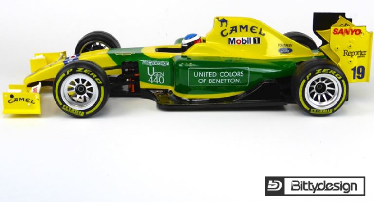 CARROZZERIA F1 TYPE-6C 1/10 TRASPARENTE