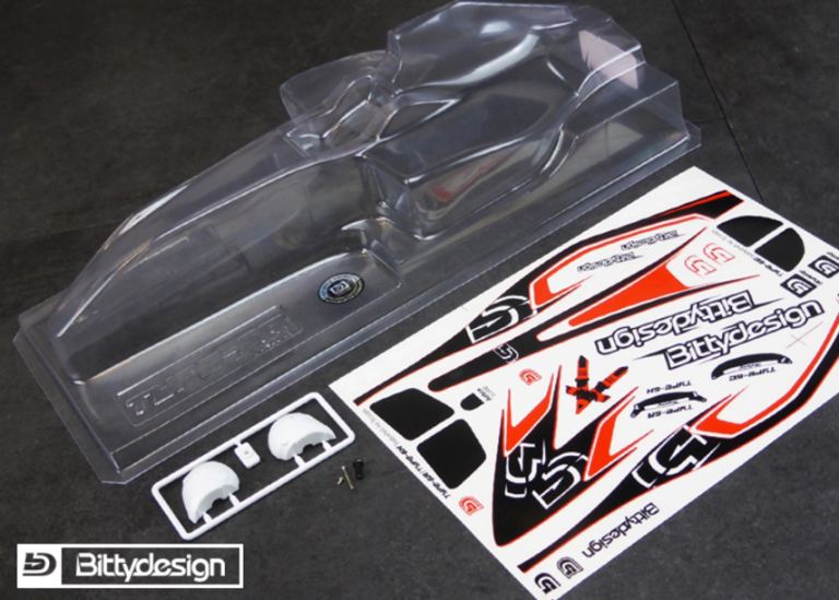 CARROZZERIA F1 TYPE-6R 1/10 TRASPARENTE