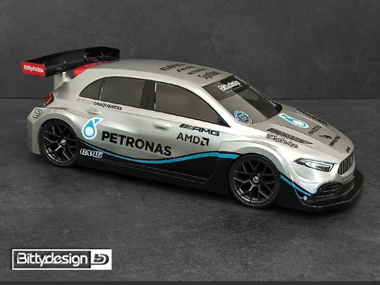Carrozzeria Mercedes classe A 45 AMG 1/10 FWD 190mm CA45