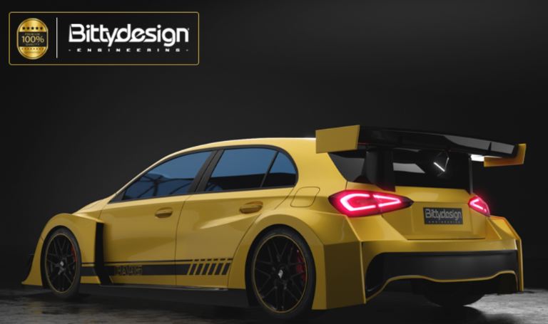 Carrozzeria Mercedes classe A 45 AMG 1/10 FWD 190mm CA45