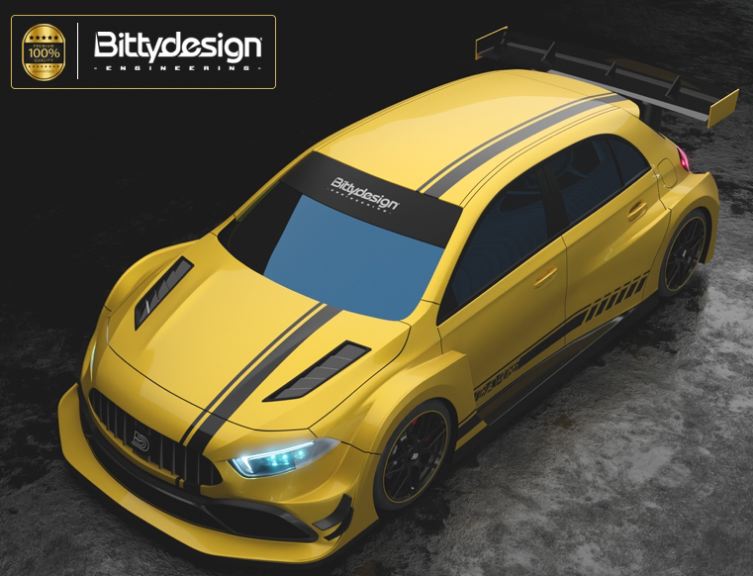 Carrozzeria Mercedes classe A 45 AMG 1/10 FWD 190mm CA45