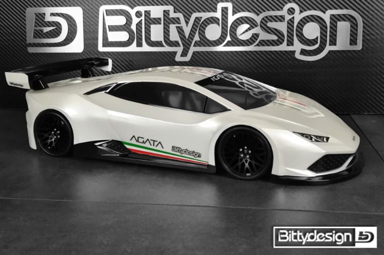 Carrozzeria GT Agata 190mm 1/10 Lamborghini Huracàn