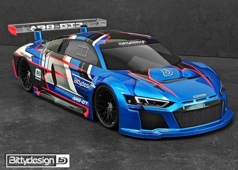 Carrozzeria GT AR8-GT3 190mm Audi R8 trasparente