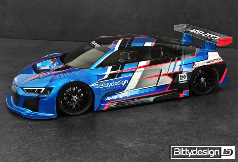 Carrozzeria GT AR8-GT3 190mm Audi R8 trasparente