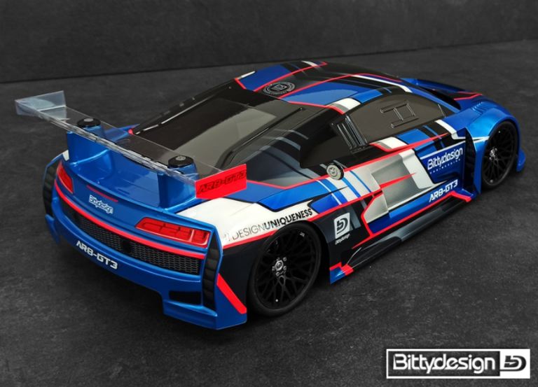 Carrozzeria GT AR8-GT3 190mm Audi R8 trasparente