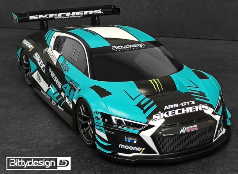 Carrozzeria GT AR8-GT3 190mm Audi R8 trasparente