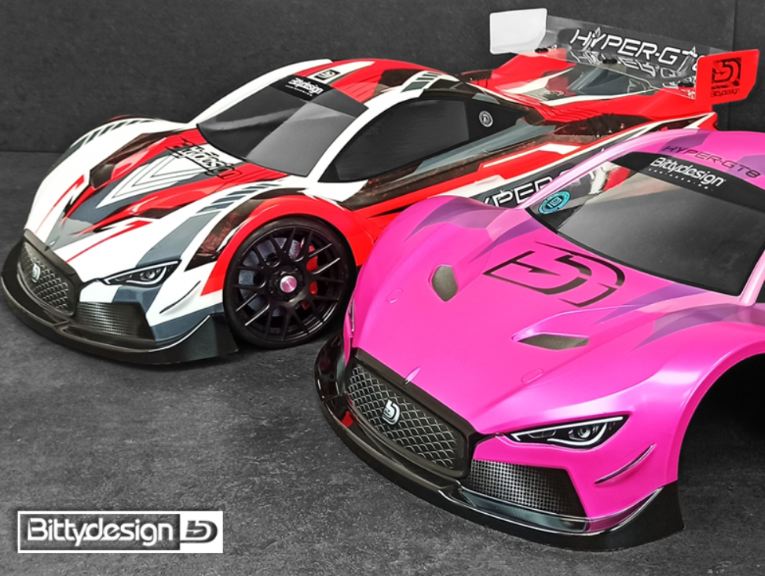 Carrozzeria Hyper GT8 1/8 GT Rally Game 325-330mm trasparente