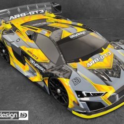 Carrozzeria GT AR8-GT3 Audi R8 trasp 1/8 GT Rally Game passo 325mm