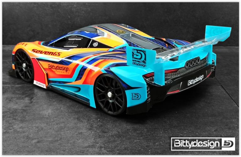 Carrozzeria Seven65 1/8 GT Rally Game passo 325mm