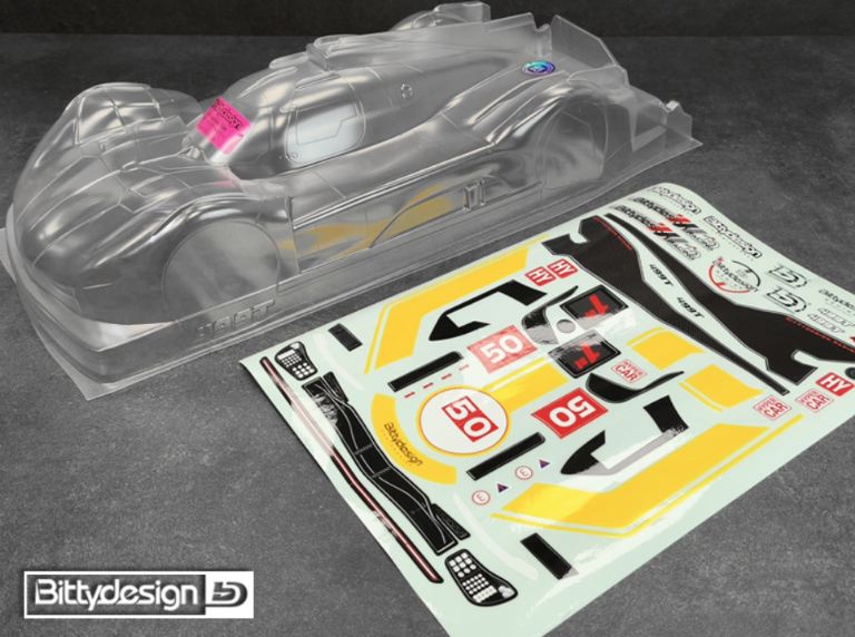 Carrozzeria 499T per Tamiya TT02 Ferrari 499P 1/10 190mm