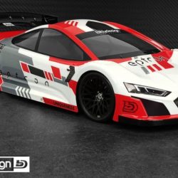 Carrozzeria Eptron 190mm 1/10 touring trasparente