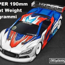 Carrozzeria Hyper 85gr 190mm trasparente
