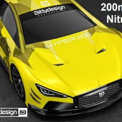 Carrozzeria Hyper-200 IC 200mm trasparente scoppio 1/10