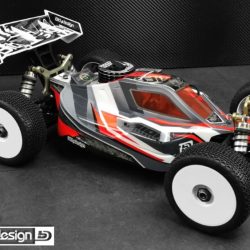 Carrozzeria VISION per Kyosho MP10 1/8 Pre-tagliata trasparente