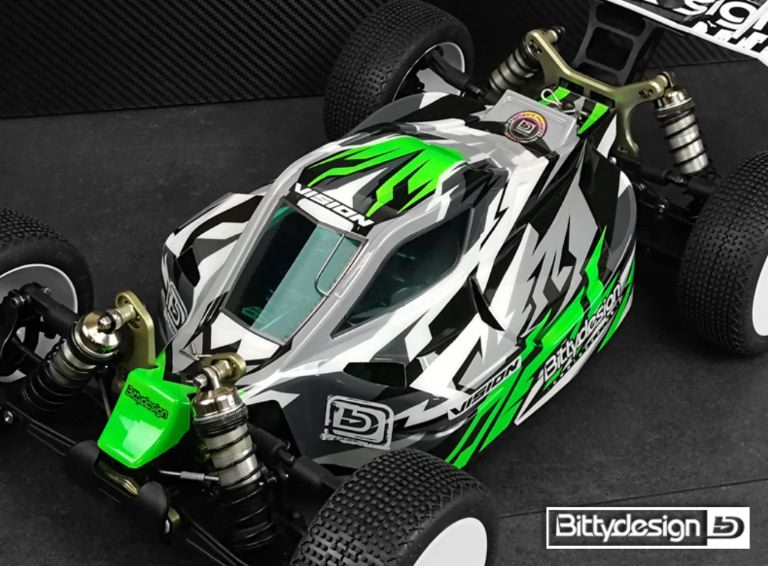 Carrozzeria VISION per Kyosho MP10E / MP10E TKI2 Pre-tagliata 1/8