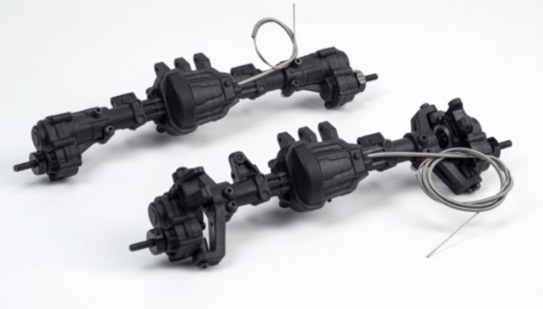 Scaler JT4 EMO giallo e bianco 1/10 montato con radio