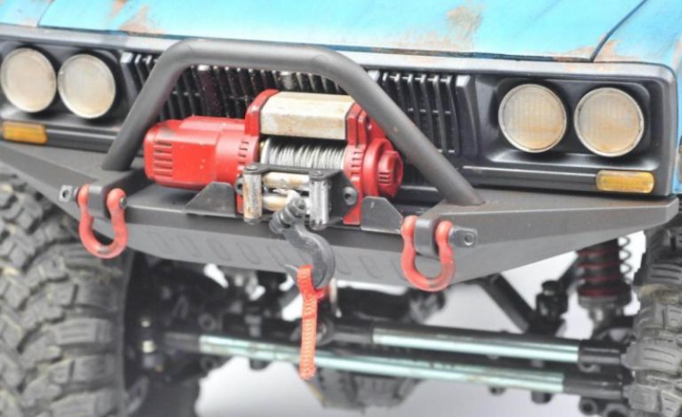 Verricello in metallo con controller waterproof