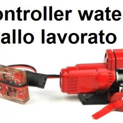 Verricello in metallo con controller waterproof