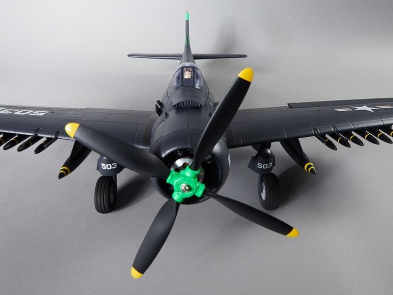 A1 Skyraider Warbird blu PNP 800mm