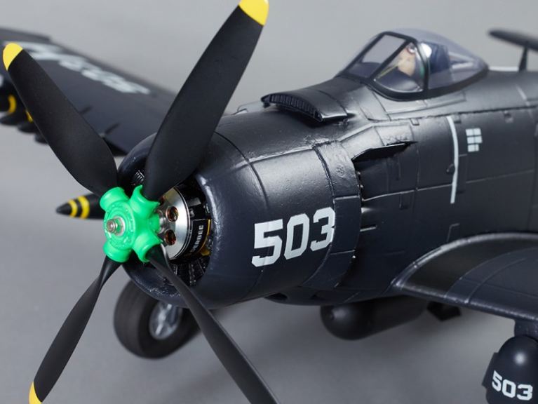A1 Skyraider Warbird blu PNP 800mm