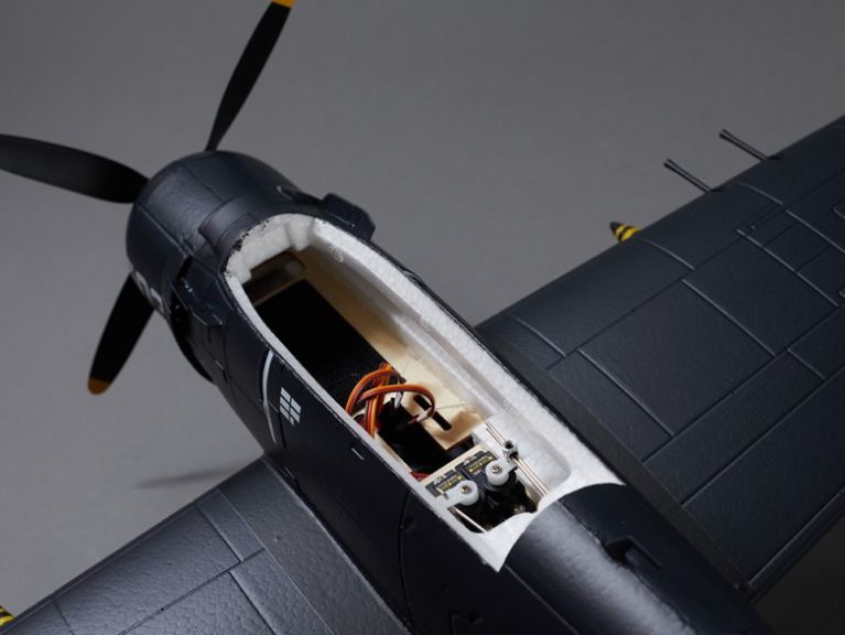 A1 Skyraider Warbird blu PNP 800mm