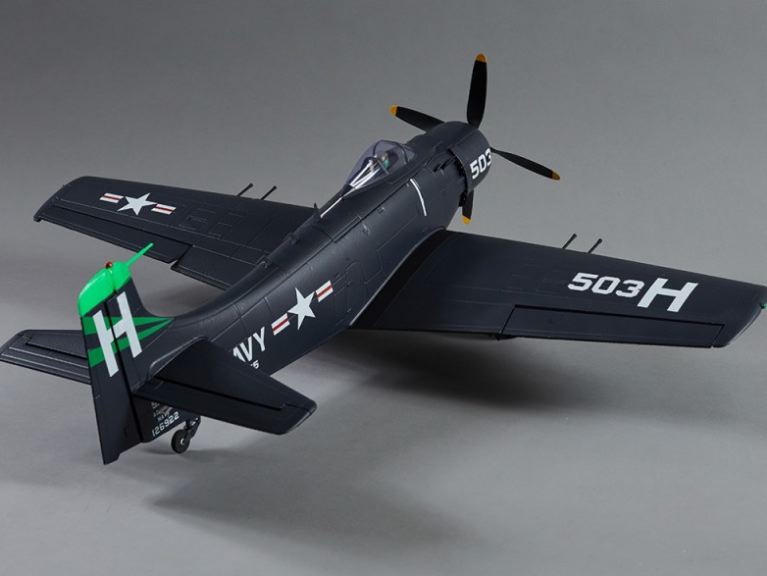 A1 Skyraider Warbird blu PNP 800mm