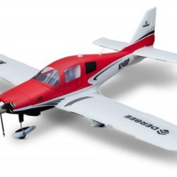C400 rosso trainer ad ala bassa 1100mm PNP