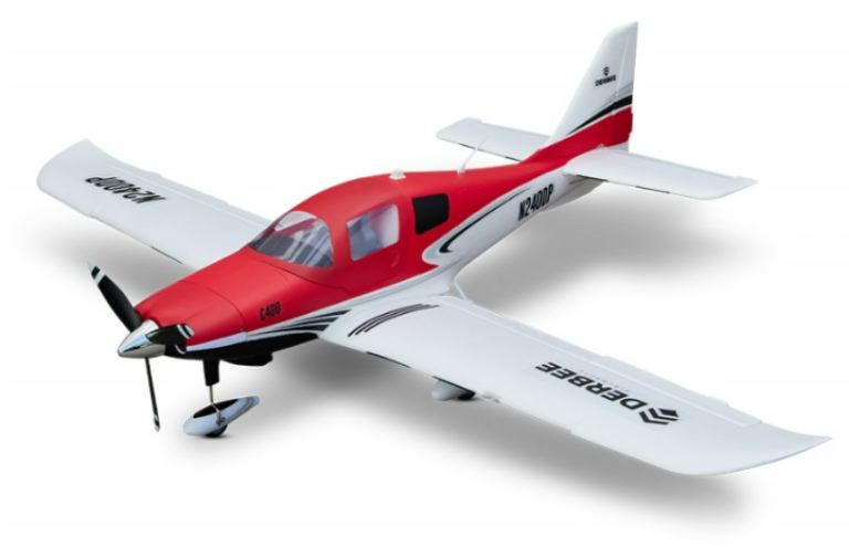C400 rosso trainer ad ala bassa 1100mm PNP