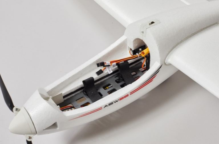 ASW28 PNP moto aliante 2000mm in EPO con motore,regolatore e servi