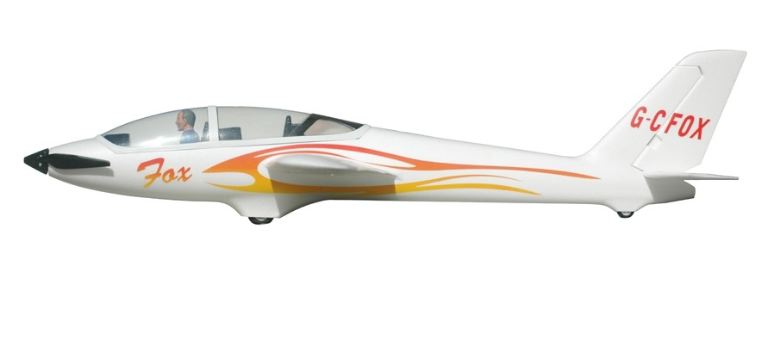 Moto aliante FOX V2 con flap 2300mm PNP