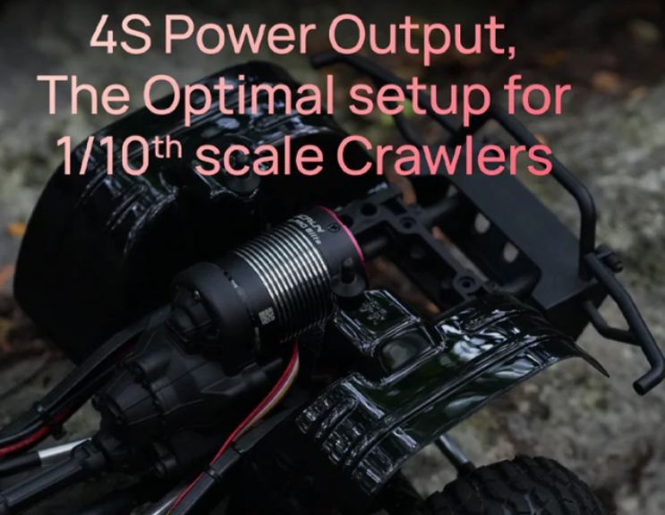 Quicrun Fusion Pro Elite 2300kV per scaler 2-4s compatto lungo 48,5mm