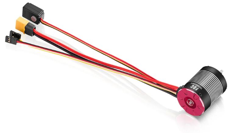 Quicrun Fusion Pro Elite 2300kV per scaler 2-4s compatto lungo 48,5mm