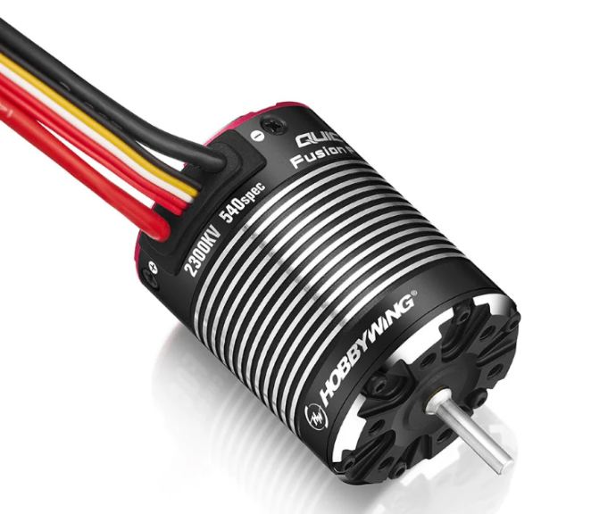 Quicrun Fusion Pro Elite 2300kV per scaler 2-4s compatto lungo 48,5mm