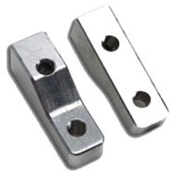 E4 FWD supporti fissaggio servo sterzo in alluminio 2pz