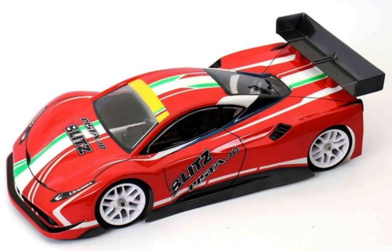 Carrozzeria Blitz PISTA-10 1/10 GT 190mm 0,7mm Touring simil Ferrari – GPED60235-07