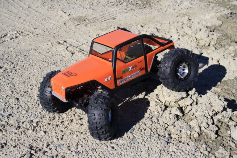 Carrozzeria Mont Rock crawler extreme 1/10 trasparente passo 300-320mm