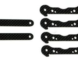 PIASTRE SUPP BRACCI SAVAGE 25 CARBONIO 2pz SUP 4pz INF