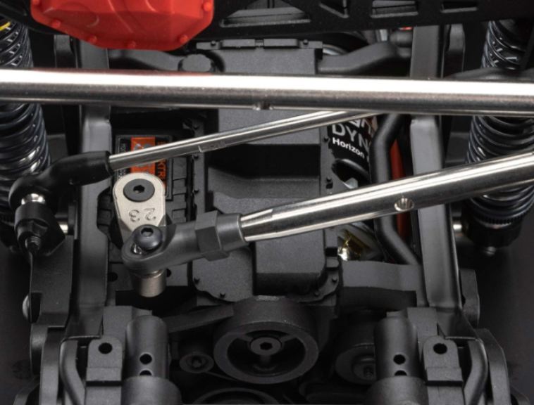 Ford Bronco bianco SCX10 III Early 1/10 montato con radio